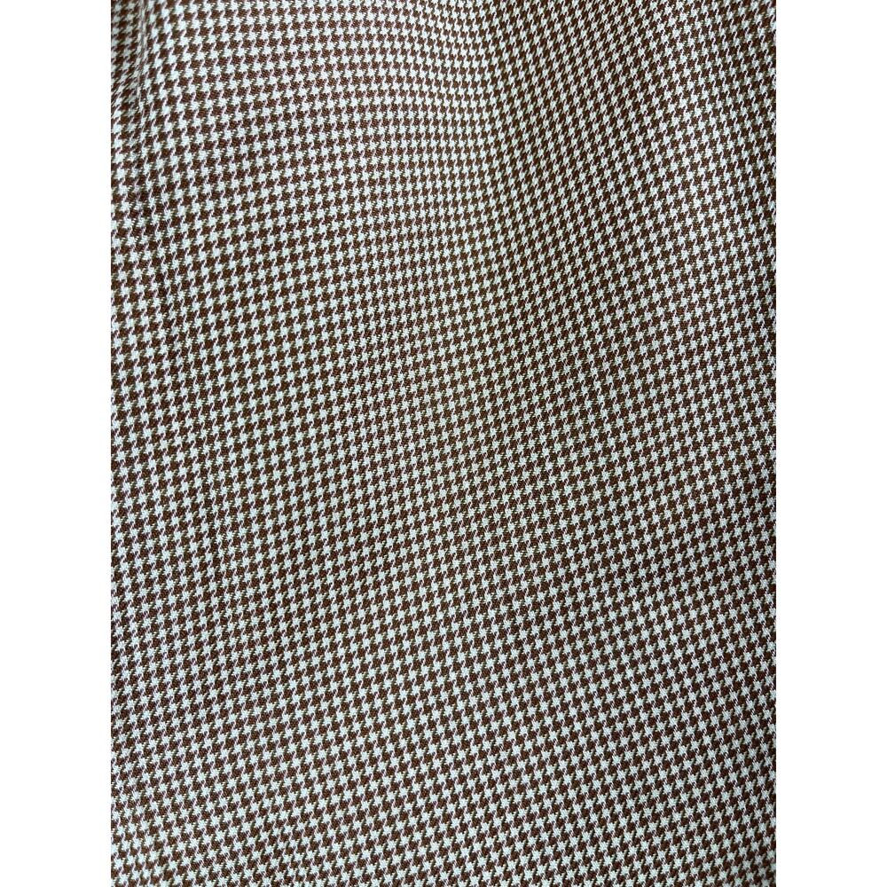 Vintage Men's Wool Leonardo Valenti Houndstooth Slacks 34 - Picture 3 of 8